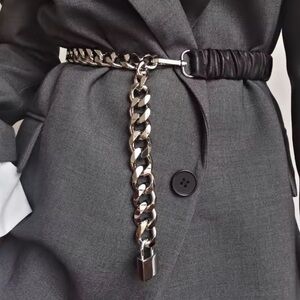 Silver Chain Belt